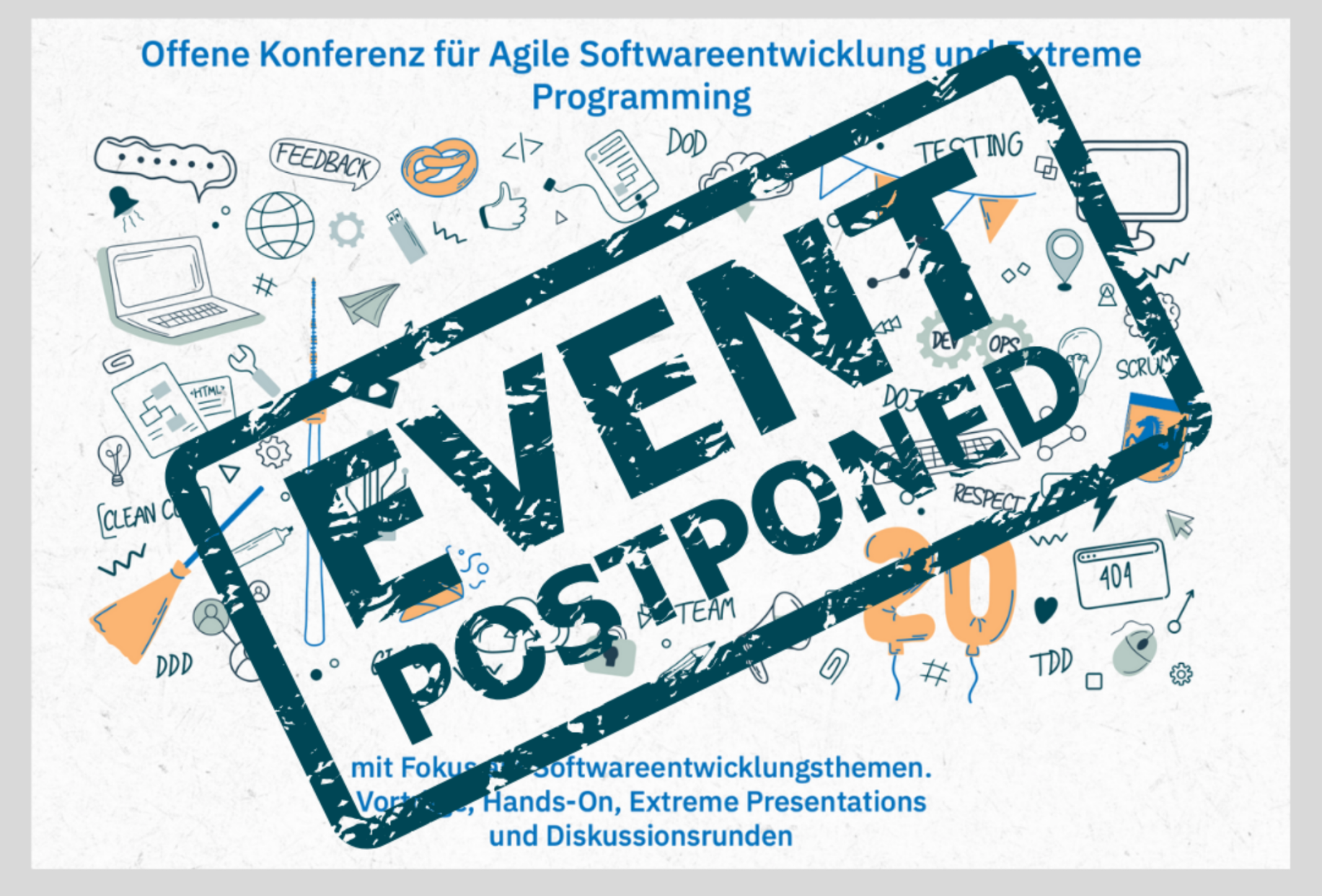 XP Days - Event postponed